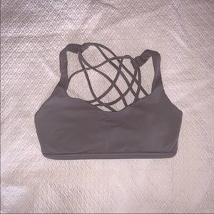 [SOLD] lululemon dark chrome free to be wild bra